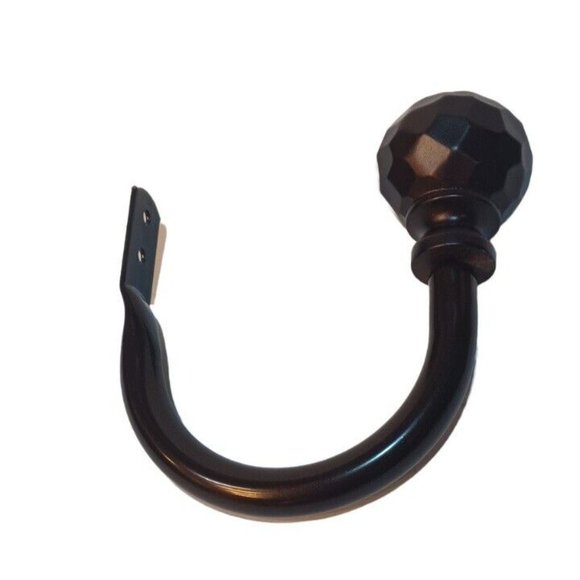 SZXIMU Heavy Duty Curtain/Drapery Holdbacks Brushed Bronze W/ Screws-2 Pieces - Picture 6 of 9